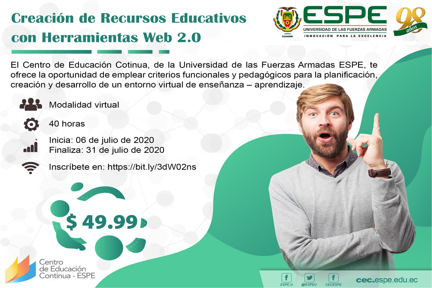 Curso "Creación de recursos educativos con herramientas Web 2.0"