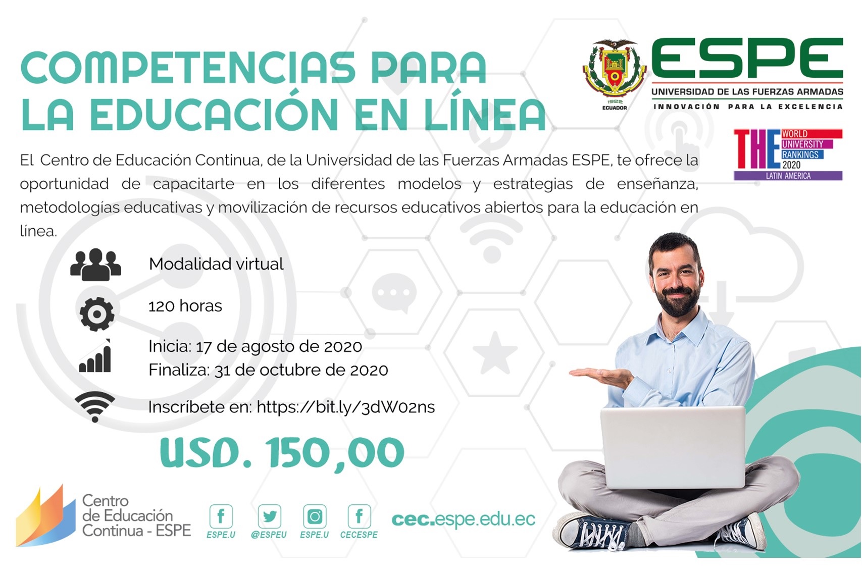 Curso Competencias para educación en línea ESPE