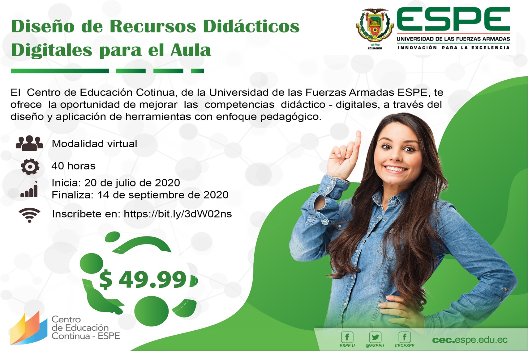Curso: Diseño de recursos didácticos digitales para el aula