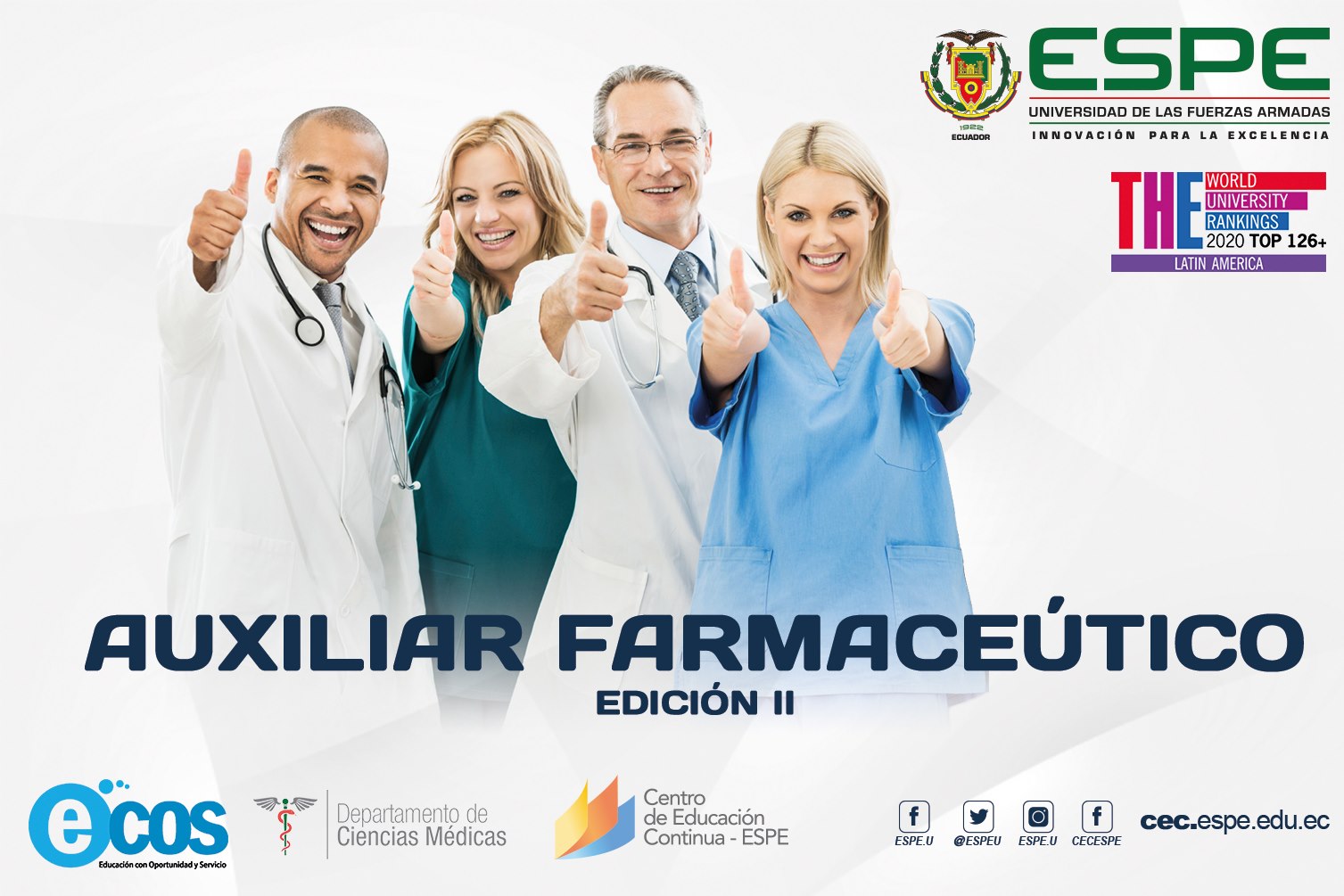 Curso Auxiliar Farmaceútico, ESPE