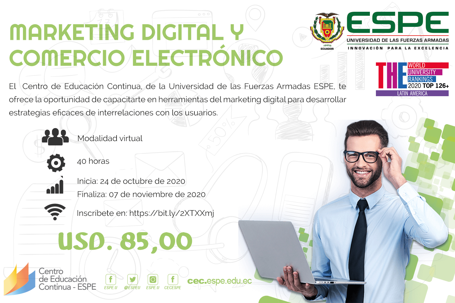 Curso Marketing Digital y Comercio Electrónico, ESPE