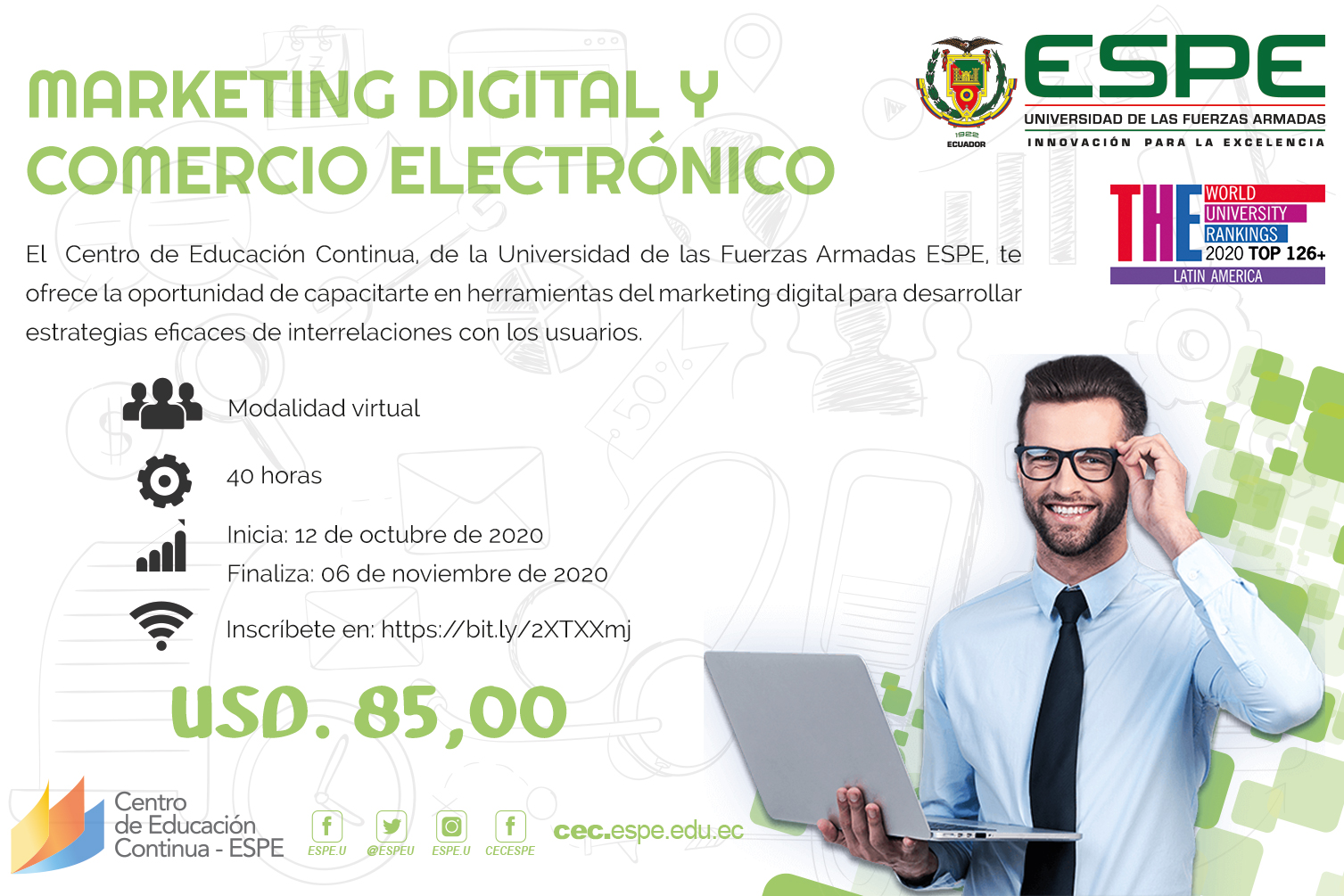 Curso Marketing digital y Comercio Electrónico, ESPE