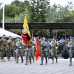 Ceremonia y demostración de equipos de fuerzas amadas